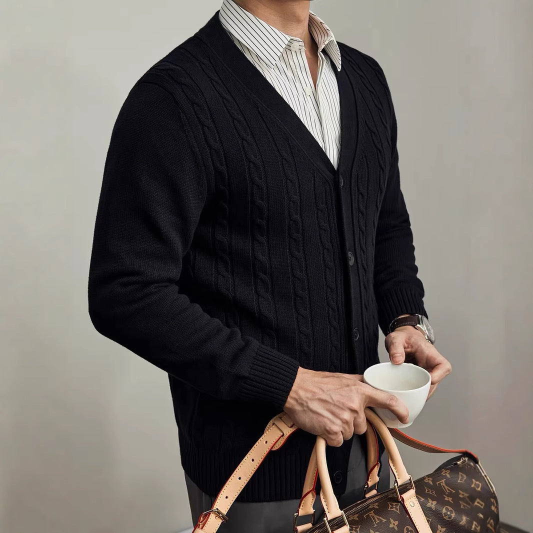 Moda Elite| Sweter kardigan dzianinowy