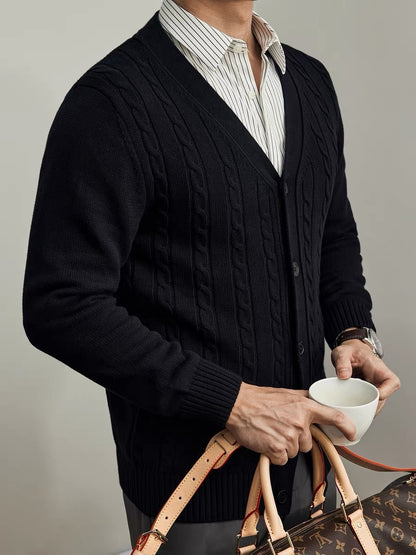 Moda Elite| Sweter kardigan dzianinowy