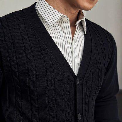 Moda Elite| Sweter kardigan dzianinowy