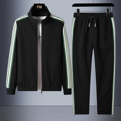 Męski sportowy dres kardiganowy