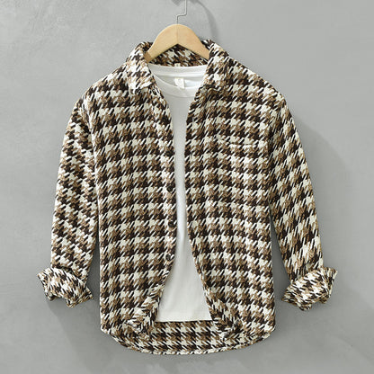 Koszula w kratkę w stylu streetwear